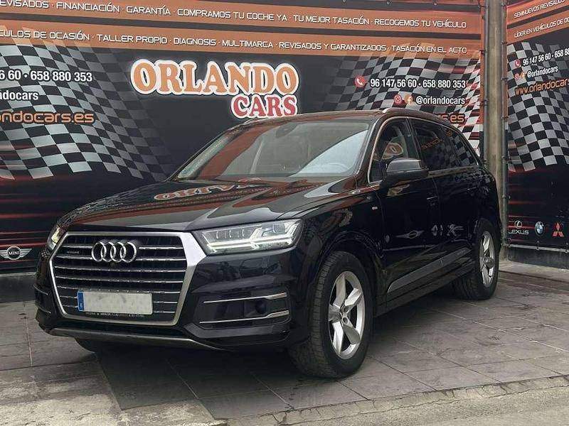 Usado Audi Q7 218 CV (160 kW) 2016 Negro SUV