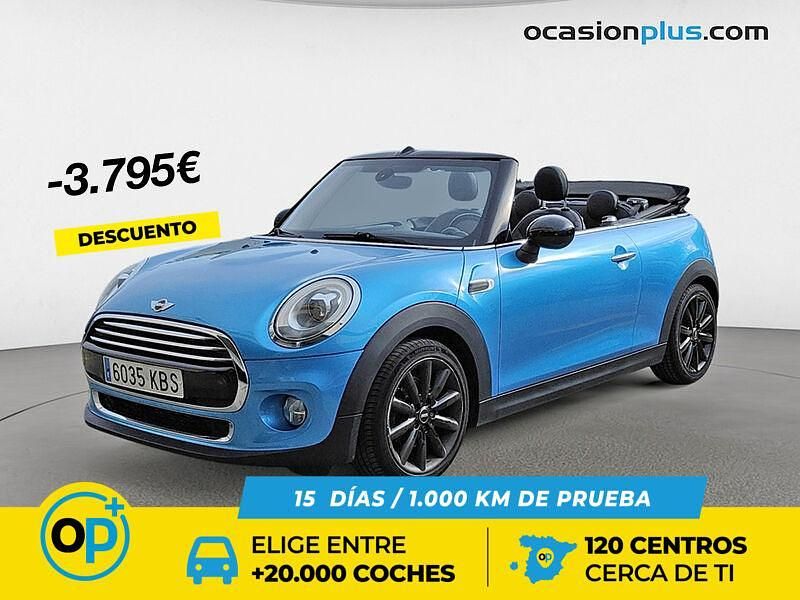 Usado Mini Cooper D Cabriolet 116 CV (85 kW) 2017 Azul Descapotable