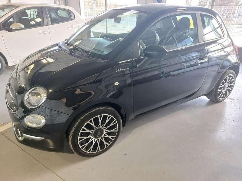 Negro Usado 2023 Fiat 500C Dolcevita Descapotable | 11.900 € (Precio justo) - Imagen 1/4