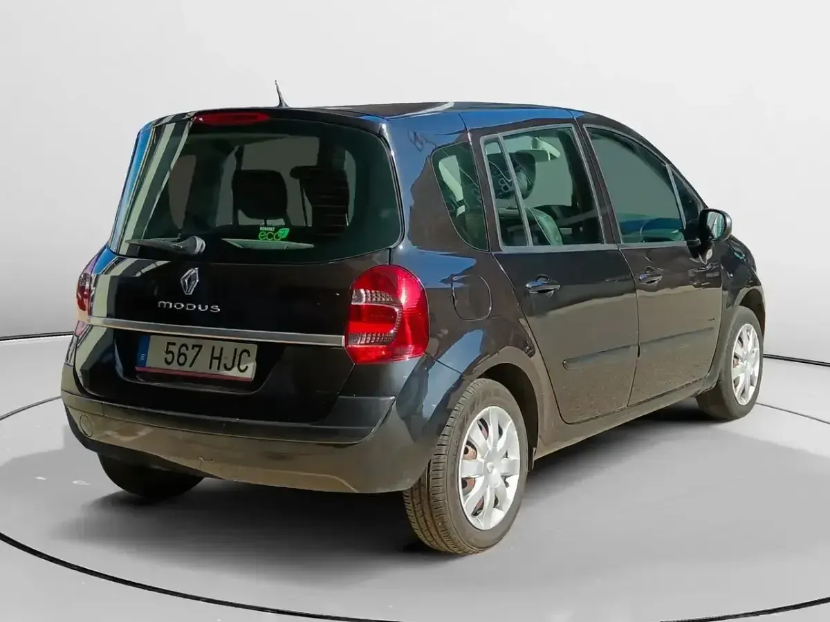Usado Renault Modus Evolution 100 CV (73 kW) 2012 Negro Monovolumen