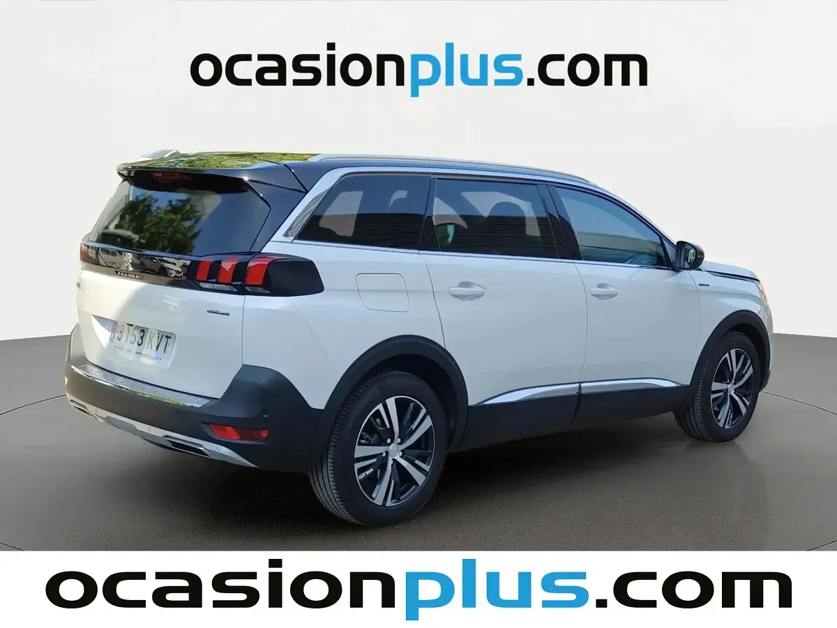 Usado Peugeot 5008 GT-line 131 CV (96 kW) 2019 Blanco SUV