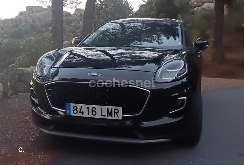 Negro Usado 2021 Ford Puma Titanium SUV | 15.500 € (Precio justo) - Imagen 1/4