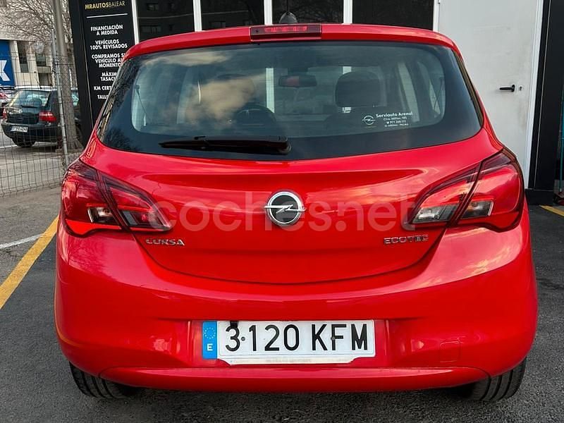 Usado Opel Corsa Selective 90 CV (66 kW) 2017 Rojo Berlina