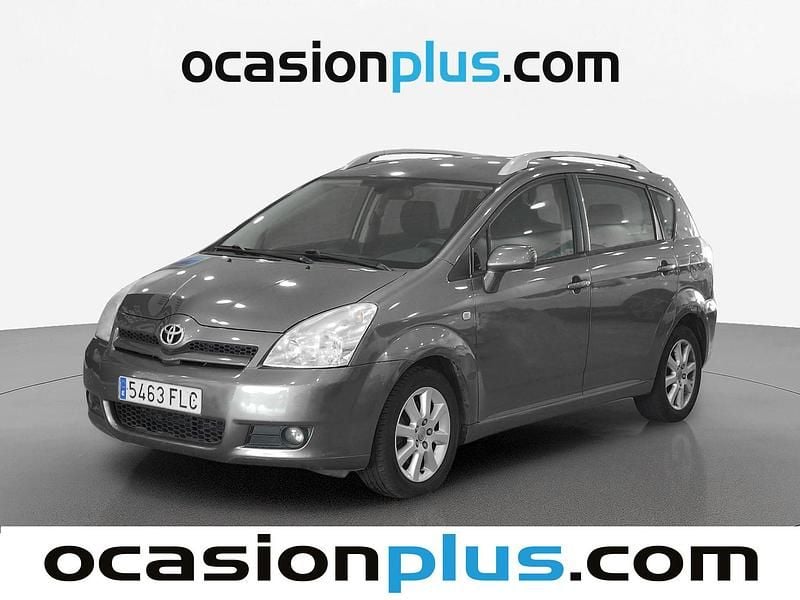 Gris Usado 2007 Toyota Corolla Verso Sol Monovolumen | 7990 € (Precio justo) - Imagen 1/4