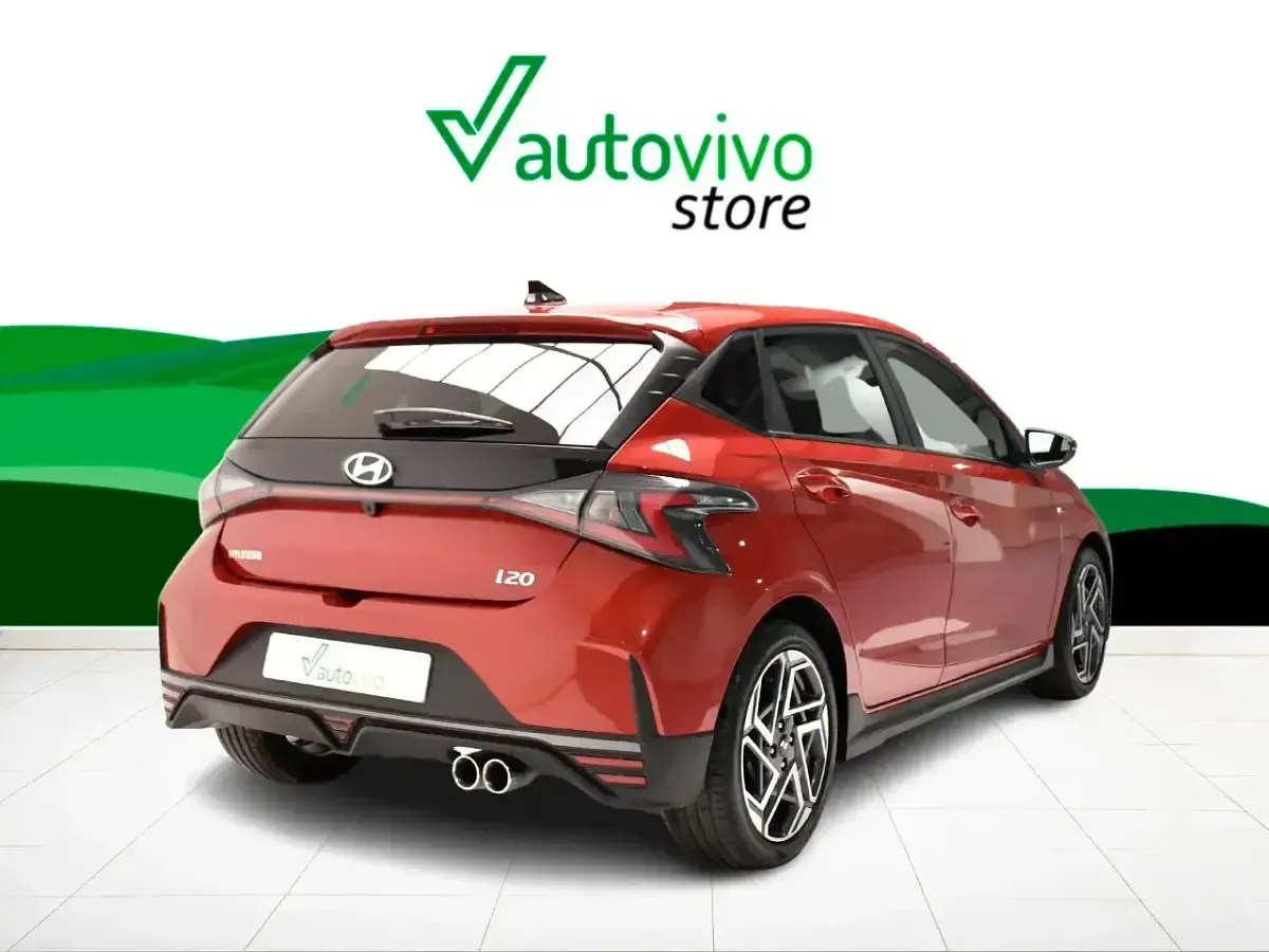 Usado Hyundai i20 N Line 79 CV (58 kW) 2024 Rojo Utilitario