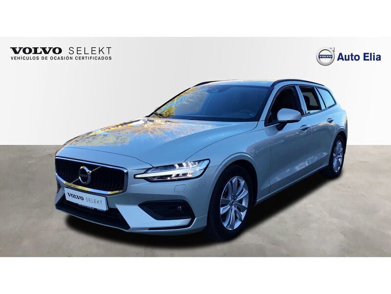 Gris Usado 2018 Volvo V60 Momentum Familiar | 28.900 € (Caro) - Imagen 1/3