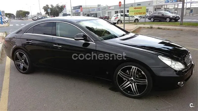 Usado Mercedes CLS350 292 CV (214 kW) 2006 Negro Coupe