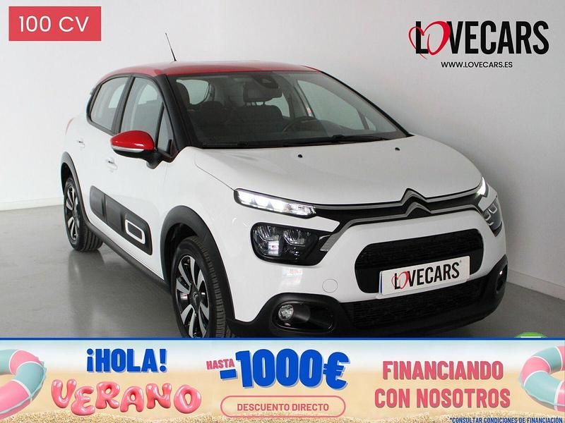 Blanco Usado 2021 Citroën C3 Feel Utilitario | 12.900 € (Caro) - Imagen 1/3