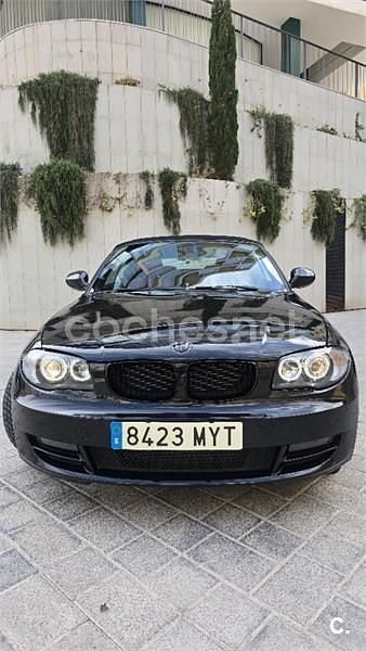 Negro Usado 2010 BMW 118 Cabriolet Descapotable | 8800 € (Buen precio) - Imagen 1/4