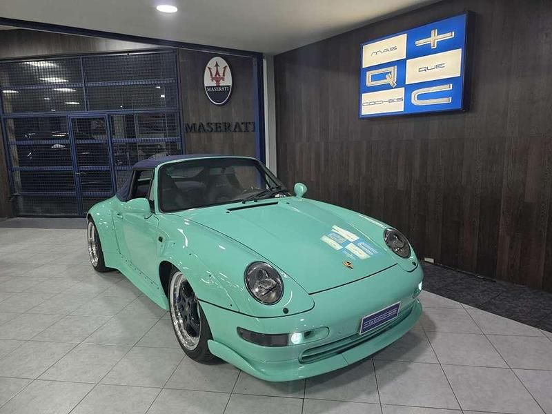 Verde Usado 1994 Porsche 911 Carrera Cabriolet Descapotable | 189.911 € - Imagen 1/4