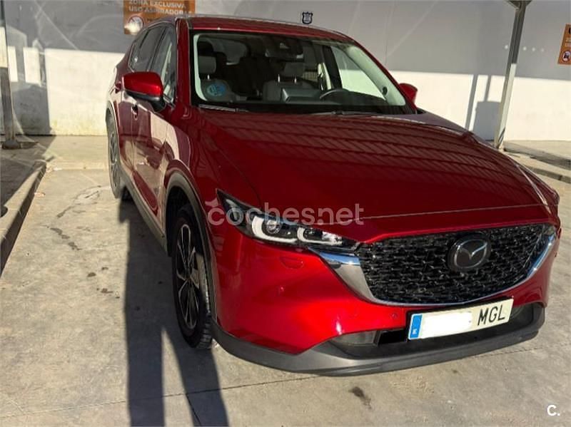 Usado Mazda CX-5 Exclusive-Line 165 CV (121 kW) 2023 Granate SUV
