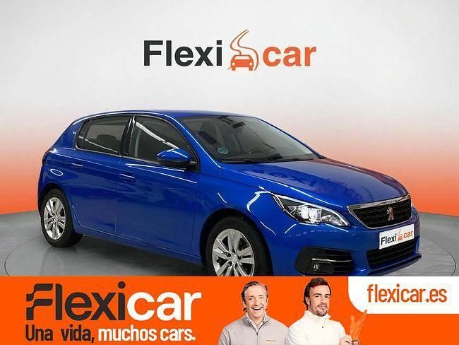 Azul Usado 2021 Peugeot 308 Active Berlina | 9990 € (Precio justo) - Imagen 1/4