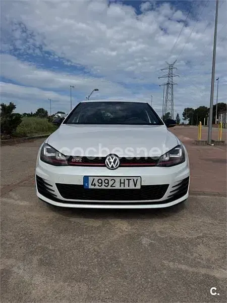 Usado VW Golf VII GTI 230 CV (169 kW) 2014 Blanco Berlina