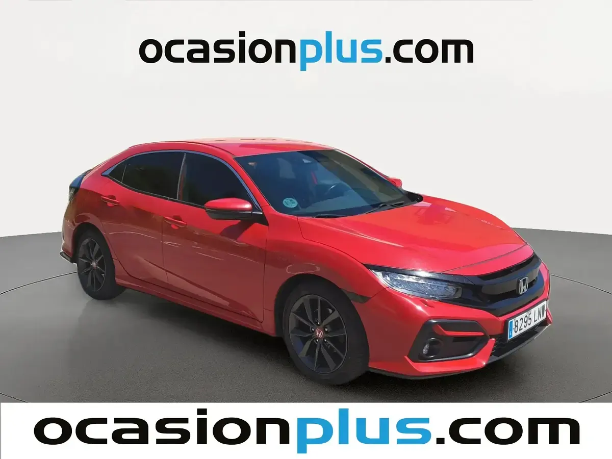 Usado Honda Civic Elegance 126 CV (92 kW) 2021 Rojo Berlina