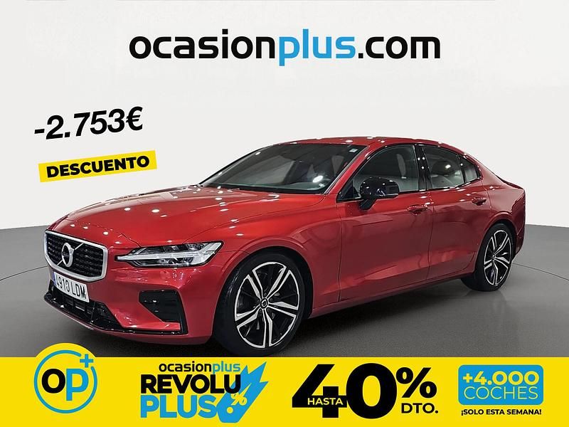 Usado Volvo S60 R-Design 250 CV (183 kW) 2019 Rojo Berlina