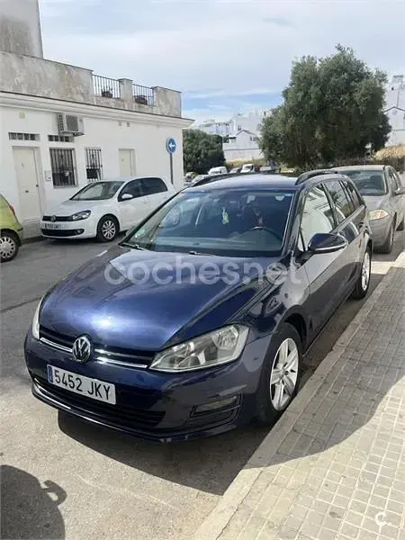 Usado VW Golf VII Advance 110 CV (80 kW) 2015 Azul Familiar