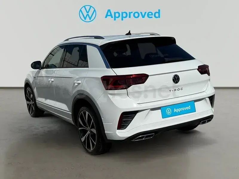 Usado VW T-Roc R-line 150 CV (110 kW) 2022 Blanco SUV