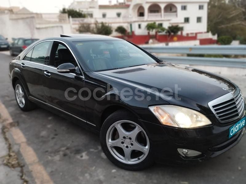 Usado Mercedes S350 258 CV (189 kW) 2007 Negro Berlina