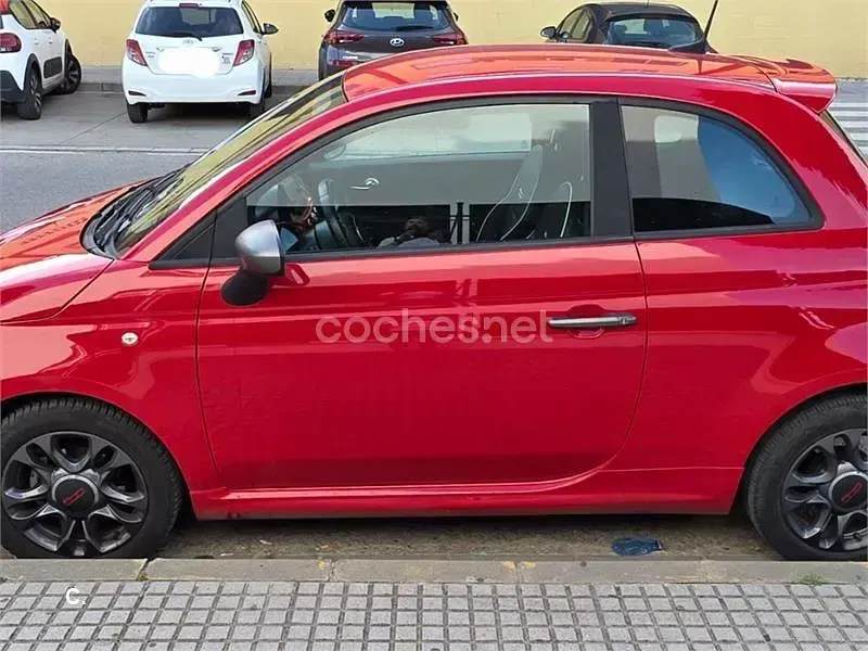 Usado Fiat 500 Sport 70 CV (51 kW) 2021 Rojo Berlina