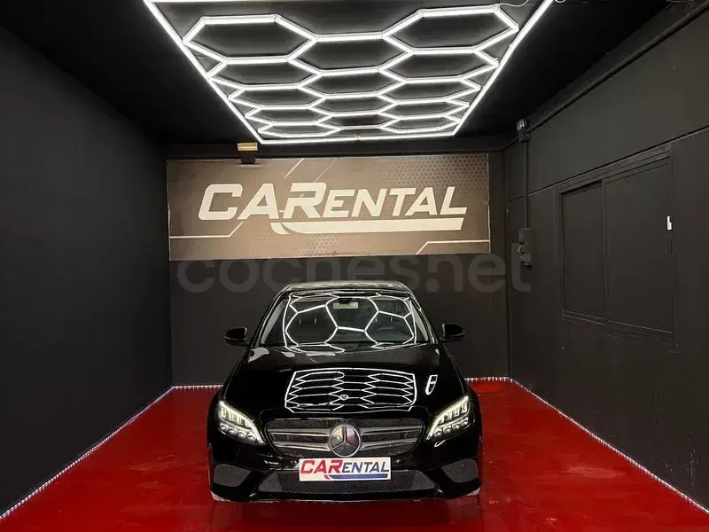 Usado Mercedes C200 150 CV (110 kW) 2018 Negro Berlina