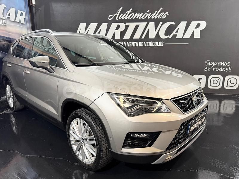 Usado Seat Ateca 190 CV (139 kW) 2017 Gris / plata SUV