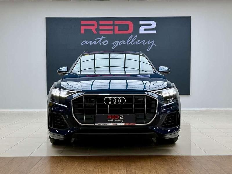 Usado Audi Q8 S-line plus 381 CV (280 kW) 2021 Azul SUV