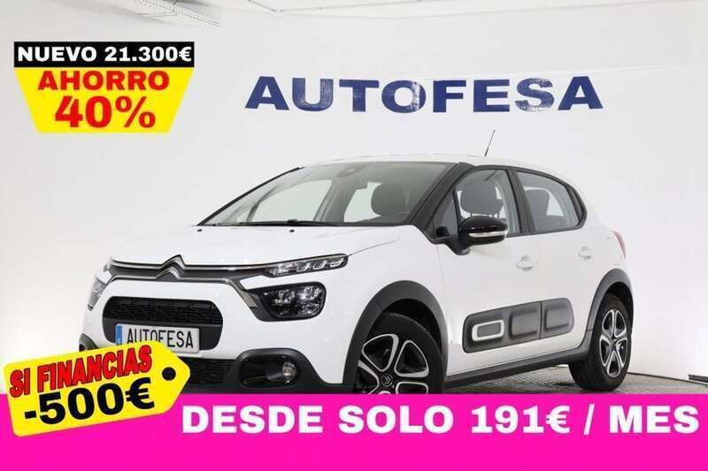 Blanco Usado 2023 Citroën C3 PureTech Utilitario | 12.750 € (Precio justo) - Imagen 1/4