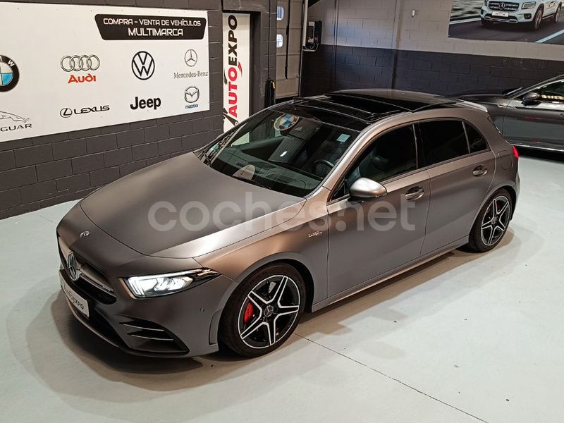 Gris / plata Usado 2022 Mercedes A35 AMG Berlina | 43.990 € (Super precio) - Imagen 1/4