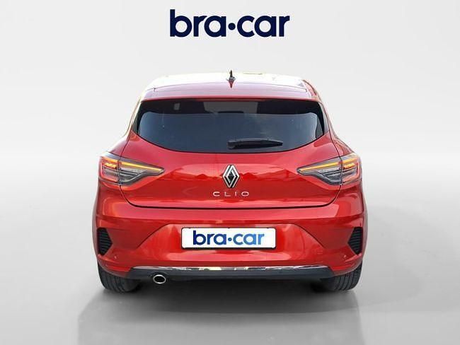 Usado Renault Clio V Techno 90 CV (66 kW) 2025 Rojo Berlina
