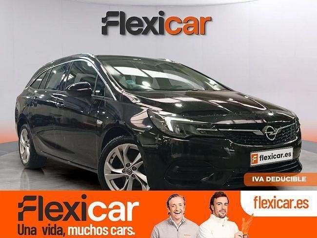 Usado Opel Astra Elegance 130 CV (95 kW) 2021 Negro Berlina