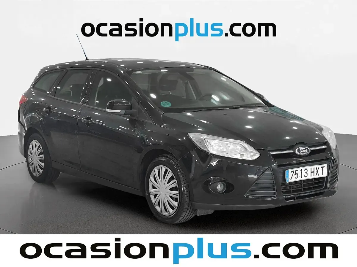 Usado Ford Focus Trend 125 CV (91 kW) 2014 Negro Monovolumen
