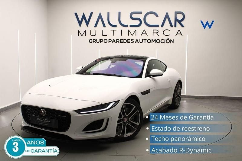 Blanco Usado 2021 Jaguar F-Type R-Dynamic Coupe | 48.690 € (Precio justo) - Imagen 1/4