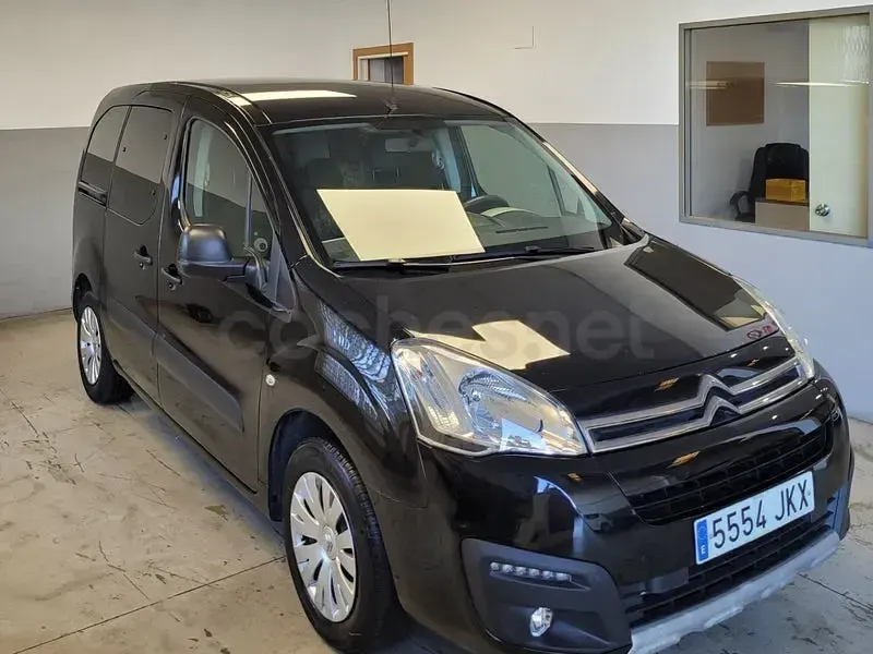 Usado Citroën e-Berlingo XTR 100 CV (73 kW) 2016 Negro Monovolumen