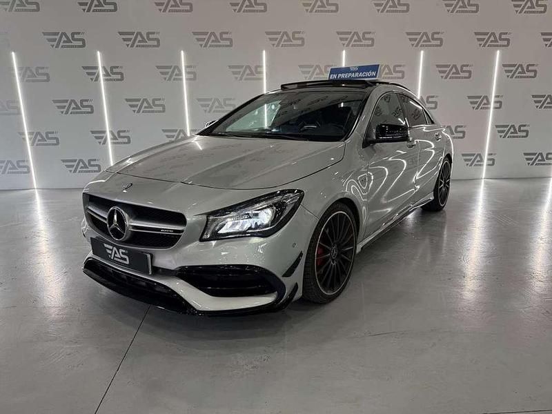 Gris Usado 2017 Mercedes CLA45 AMG AMG Berlina | 38.900 € (Precio justo) - Imagen 1/3