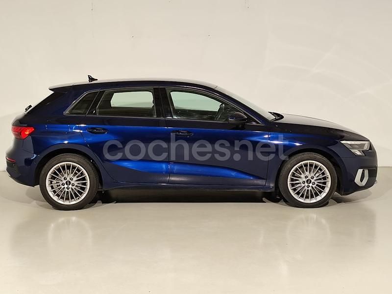 Usado Audi A3 Advanced Plus 110 CV (80 kW) 2021 Azul Berlina