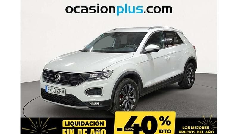 Blanco Usado 2017 VW T-Roc Sport SUV | 19.700 € (Precio justo) - Imagen 1/4