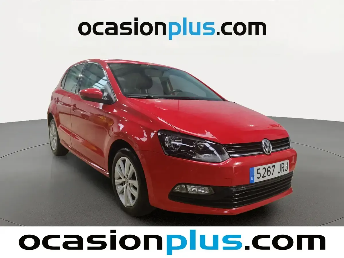 Brugt VW Polo 75 HK (55 kW) 2016 Rød
