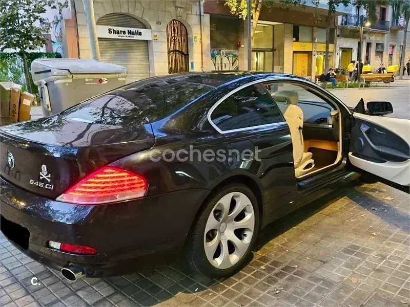 Usado BMW 645 Cabriolet 333 CV (244 kW) 2005 Negro Descapotable