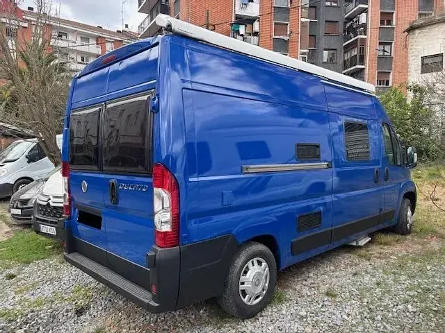 Usado Fiat Ducato S 120 CV (88 kW) 2008 Azul Van