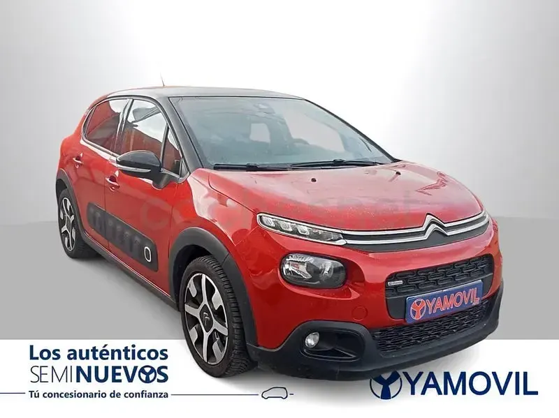 Usado Citroën C3 PureTech 110 CV (80 kW) 2017 Rojo Berlina