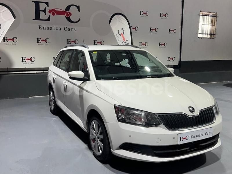 Usado Skoda Fabia Ambition 90 CV (66 kW) 2016 Blanco Familiar