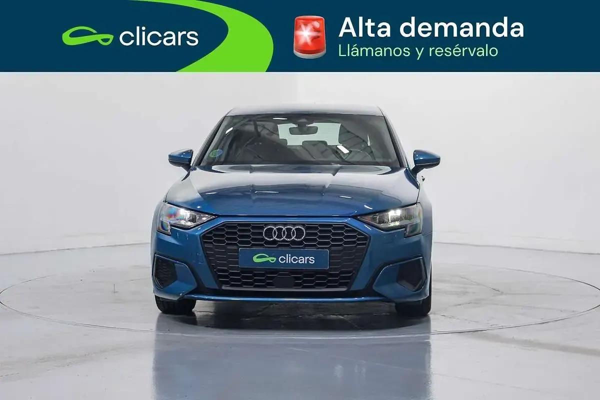 Usado Audi A3 Sportback 110 CV (80 kW) 2021 Azul Utilitario