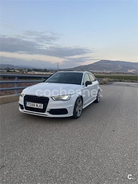 Usado Audi A3 S-Line 150 CV (110 kW) 2016 Blanco Berlina