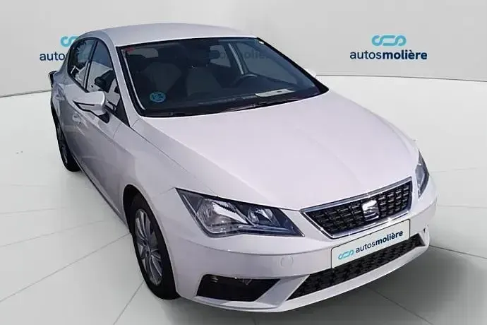 Usado Seat Leon Reference 105 CV (77 kW) 2018 Blanco Utilitario