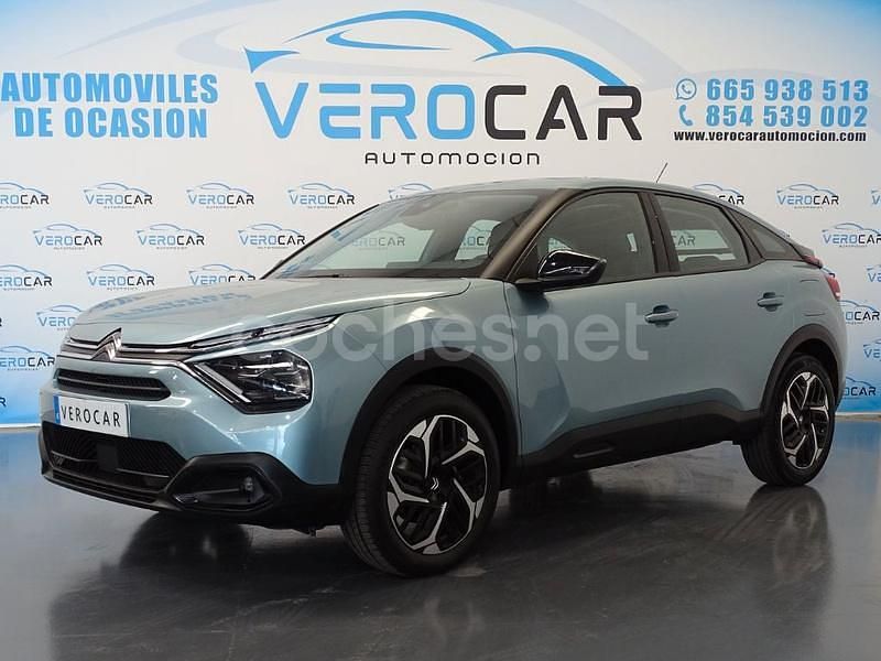 Azul Usado 2022 Citroën C4 Feel Berlina | 17.900 € (Precio justo) - Imagen 1/4