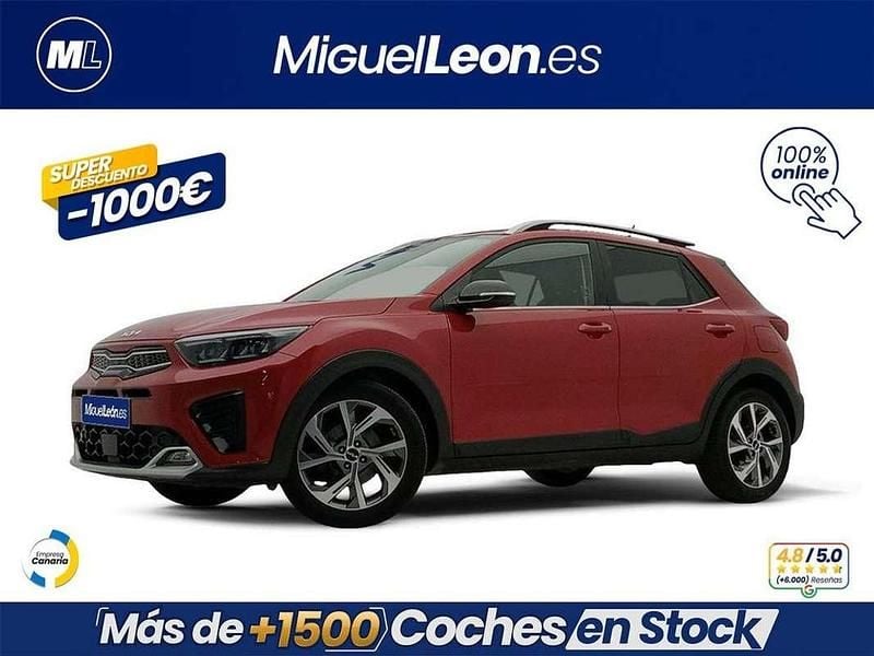 Rojo Usado 2022 Kia Stonic GT-Line SUV | 16.985 € (Precio justo) - Imagen 1/3