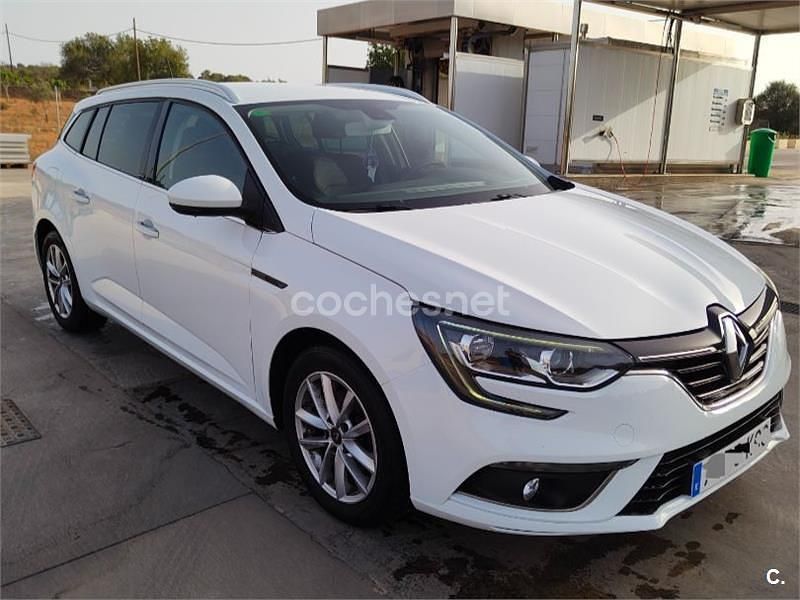 Blanco Usado 2017 Renault Mégane GrandTour Familiar | 11.200 € (Precio justo) - Imagen 1/4