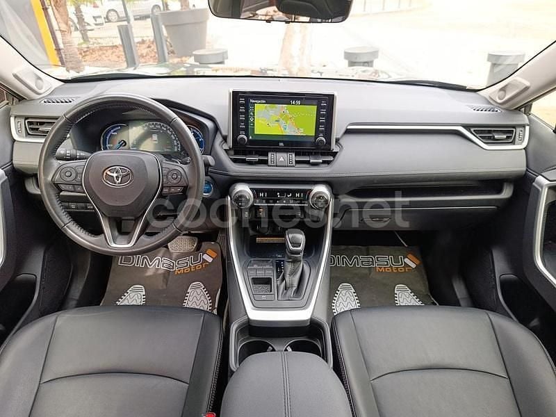 Usado Toyota RAV4 Hybrid Luxury 218 CV (160 kW) 2021 Gris / plata SUV