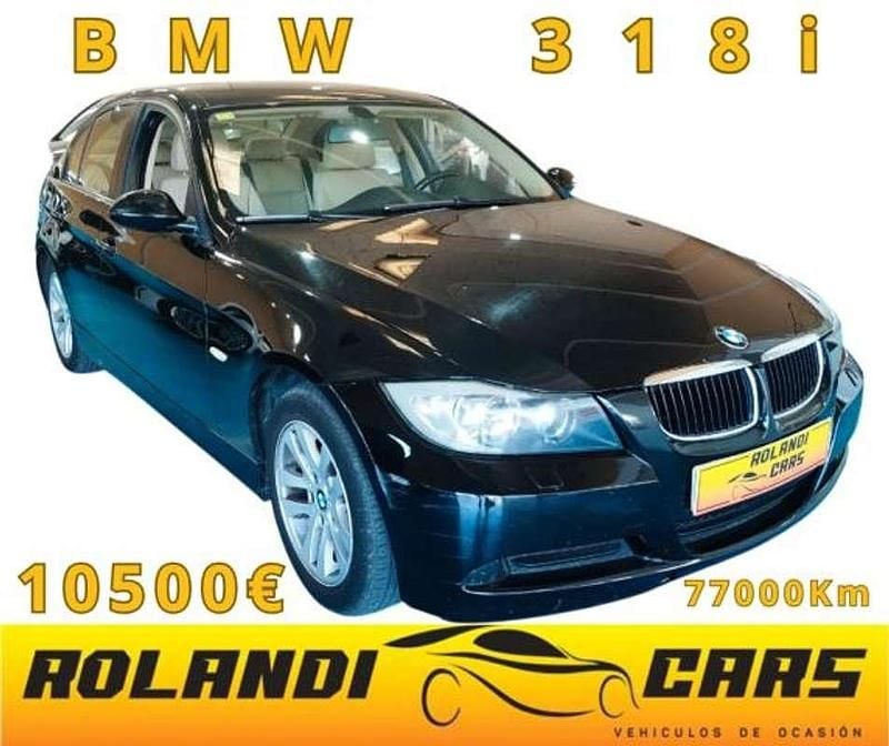 Negro Usado 2007 BMW 318 Berlina | 10.500 € (Un poco caro) - Imagen 1/4