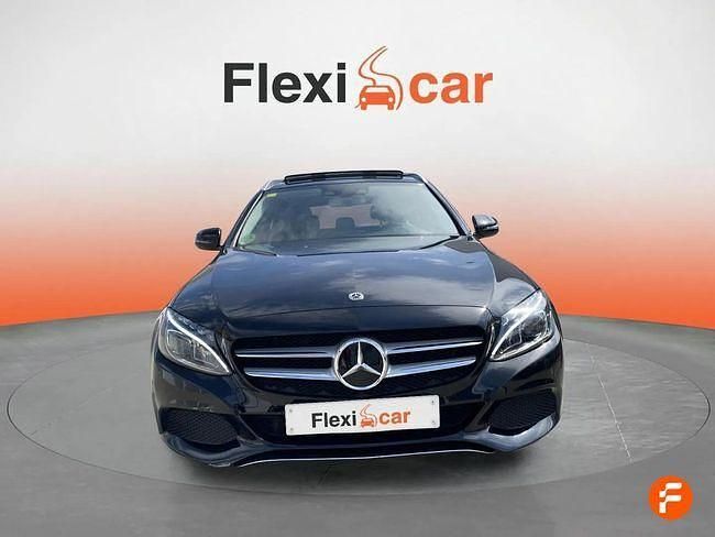 Usado Mercedes C200 150 CV (110 kW) 2018 Negro Familiar